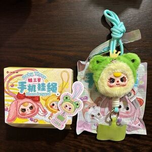 Baby Three Phone Lanyard Confirmed Frog